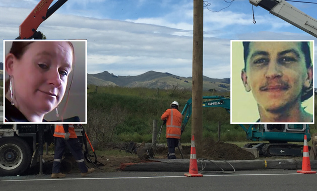 Renee Percy and Dennis William Tunnicliffe were killed in the crash. (Photo / NZ Herald)