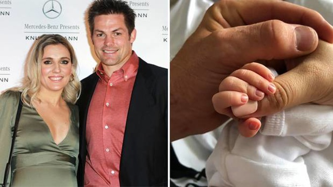 The couple announced their daughter's birth over social media. (Photo / Instagram)
