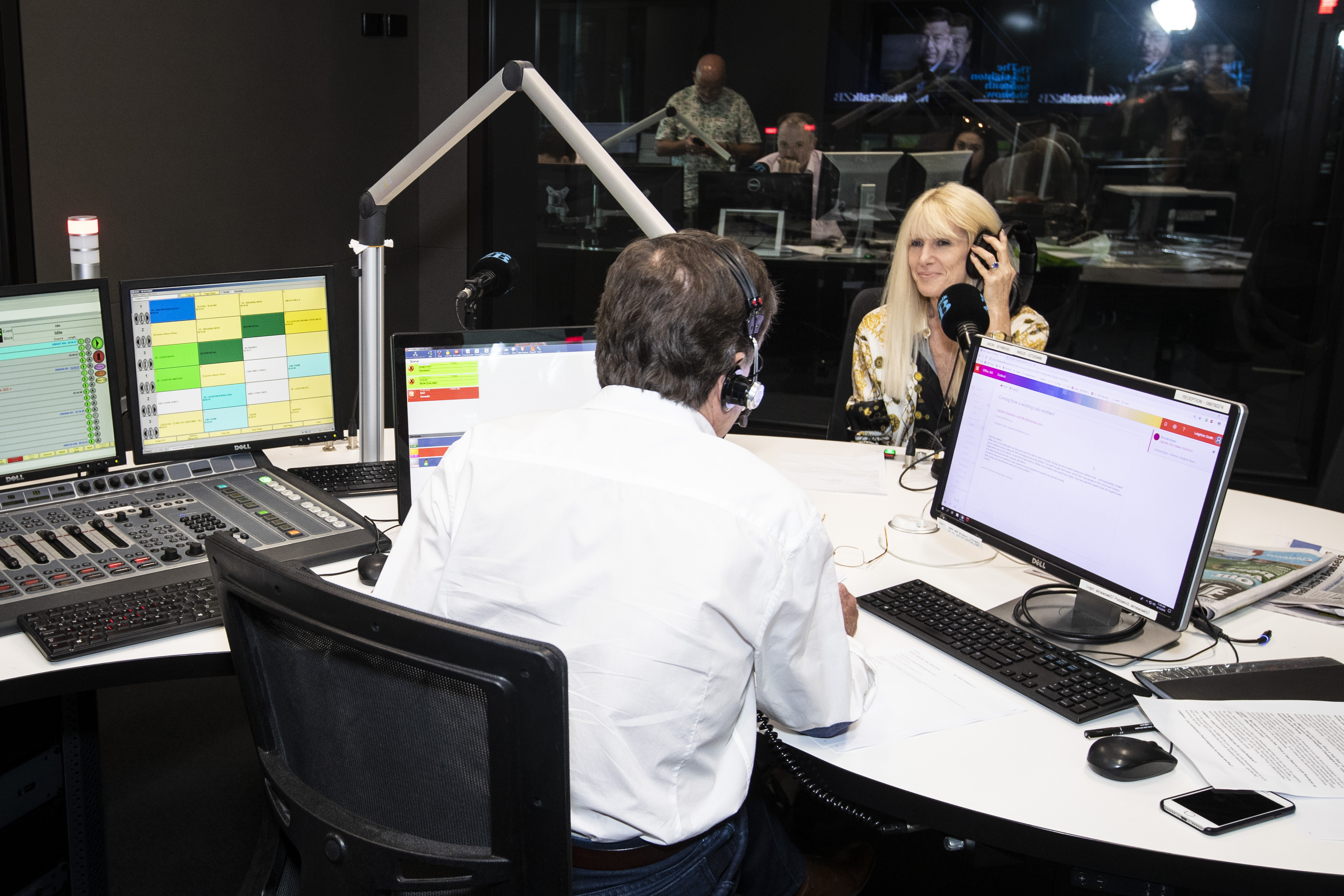 Leighton and Carolyn have been working together for the last three decades. 