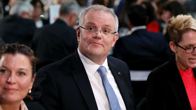 Morrison said his government will establish a defense and trade office in Jerusalem. Photo / Getty Images
