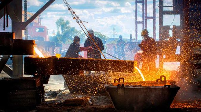 The company annually pours several thousand tonnes of high-quality iron castings. Photo/Getty Images.
