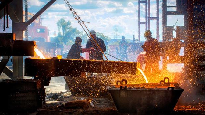 The company annually pours several thousand tonnes of high-quality iron castings. Photo/Getty Images.