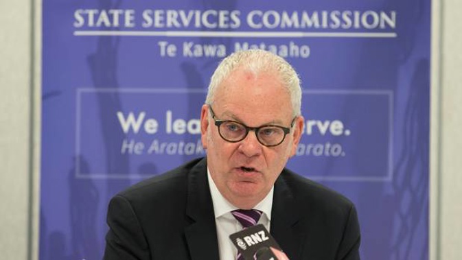 State Services Commissioner Peter Hughes says Justice and Corrections had poor communication when concerns about Deputy Commissioner Wally Haumaha were first raised. Photo / Mark Mitchell.