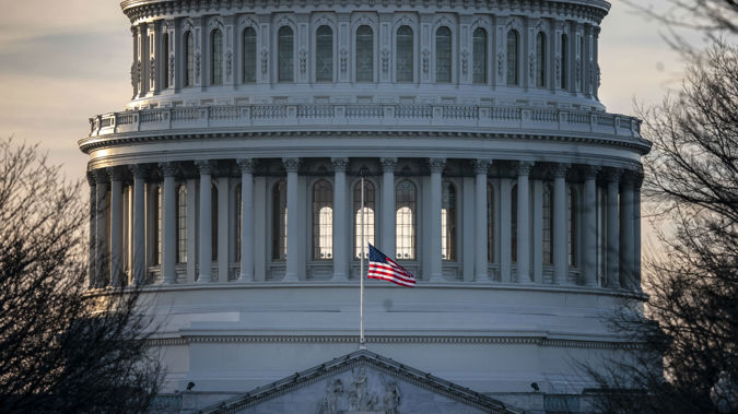 The US Senate has adjourned without a funding deal being agreed on. (Photo / AP)