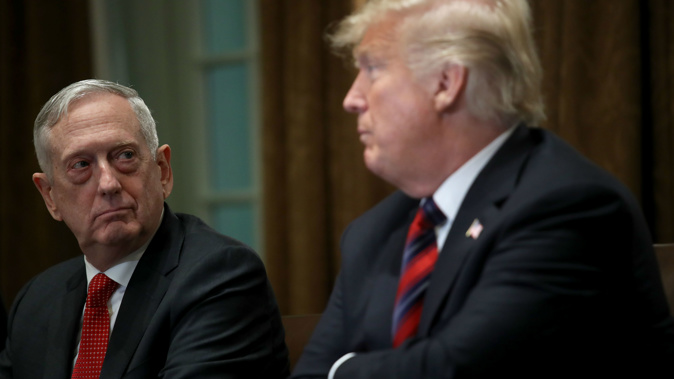 Donald Trump has hit back at his outgoing Defense Secretary, after Mattis publicly criticised the President. (Photo / Getty)