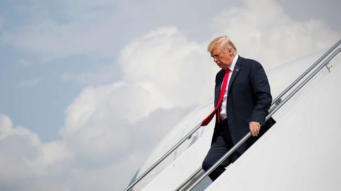 Trump's visit comes at a time when his Middle East policy is in flux. Photo / AP