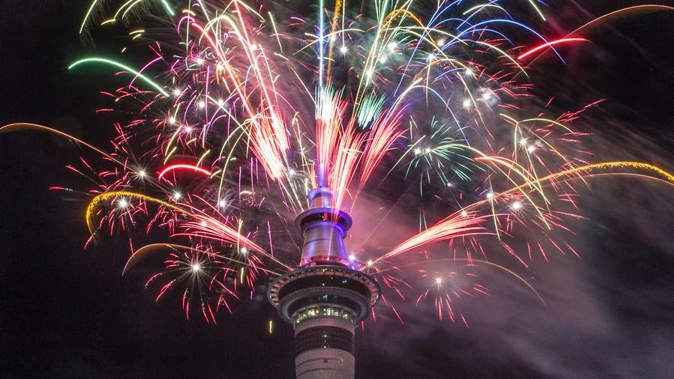The fireworks from the Sky Tower will be the centre of the country's fireworks celebrations. (Photo / NZ Herald)