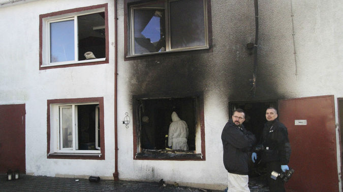A gas leak is being blamed for the tragedy. (Photo / AP)