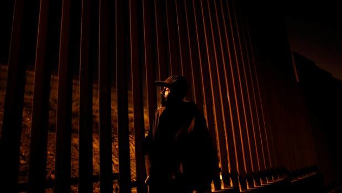 Migrants in Tijuana can dream about life on the other side of the border wall that separates the Mexican city from the United States. Photo / AP