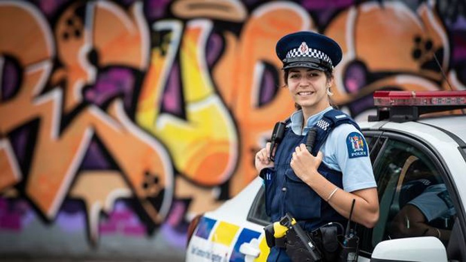 Police constable and former New Zealand Herald reporter Sarah Harris. (Photo / Jason Oxenham)