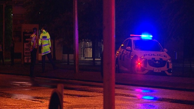 The scene of a fatal crash on Blenheim Road in Christchurch last night. (Photo / NZME)