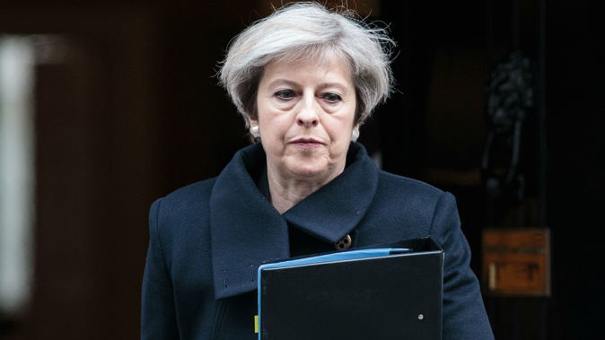 British Prime Minister Theresa May. Photo / Getty Images