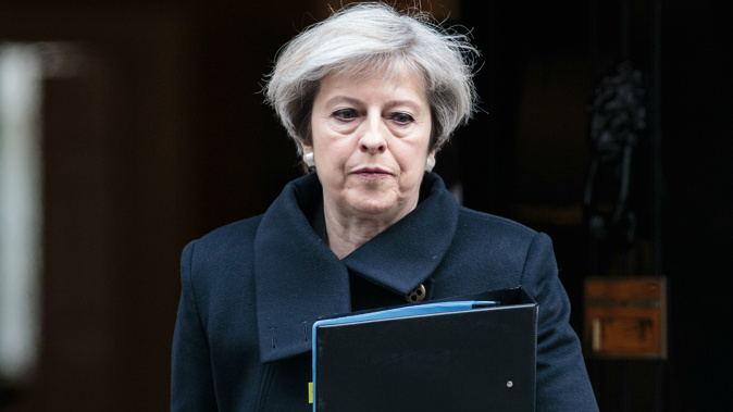 British Prime Minister Theresa May. Photo / Getty Images