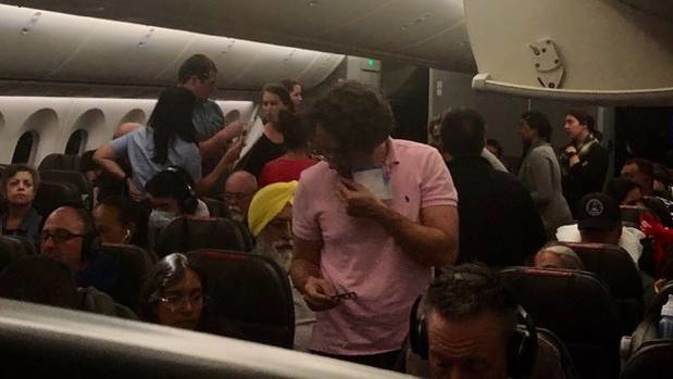 The flight from Auckland to Los Angeles had to be diverted to Hawaii. (Photo / Supplied)