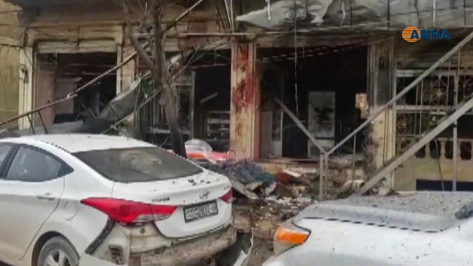 The Britain-based Syrian Observatory for Human Rights said at least 19 people were wounded or killed. Photo / Getty Images