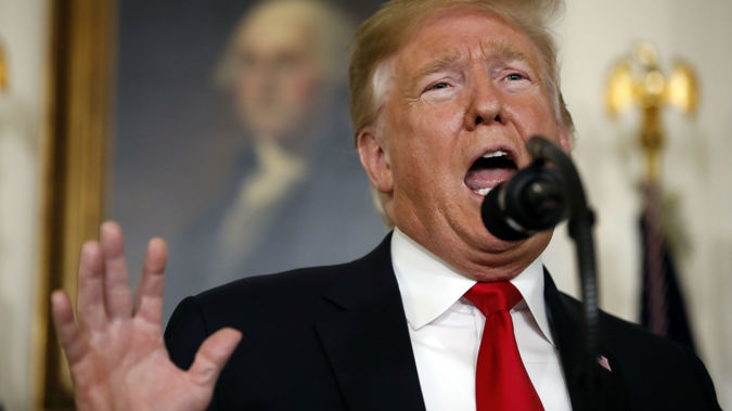 Donald Trump wants the Democrats to get on board with his vision. (Photo / AP)