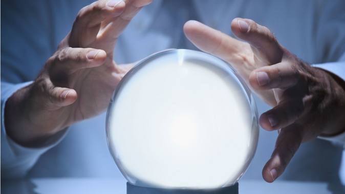 50 ZB callers have stared into their crystal balls and looked at the year ahead. (Photo / Getty)