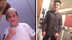 The mother of two Christchurch boys killed after a police pursuit has posted a video of her performing a burnout as tribute to her sons.