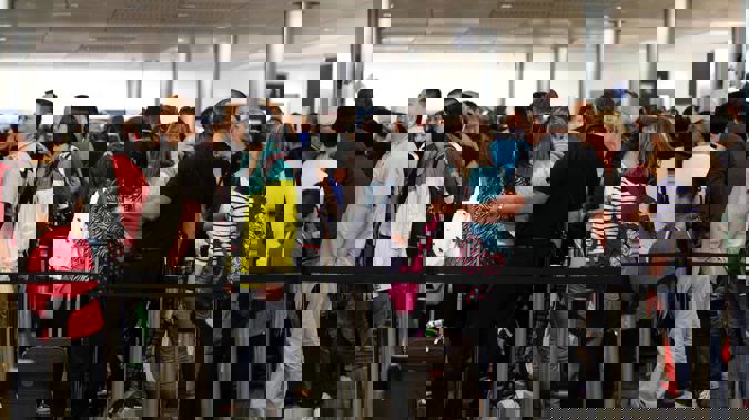 The number of skilled migrants coming to this country has halved, why? Because we make it too hard for them. Photo / Doug Sherring.