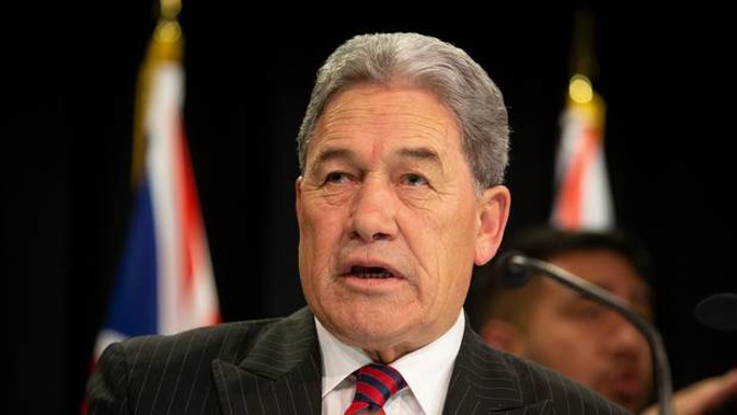 Deputy Prime Minister Winston Peters said he believed the Government could still reach its 1000 target by July. Photo / Mark Mitchell