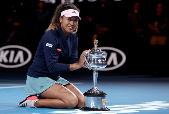 Naomi Osaka has claimed back to back titles at the Australian Open. (Photo / AP)