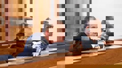 Massey University journalism professor Grant Hannis appeared in Wellington District for sentencing on charges of indecent offending. (Photo / Melissa Nightingale)