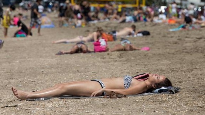 In Wellington, a 90-year-old temperature record was broken.