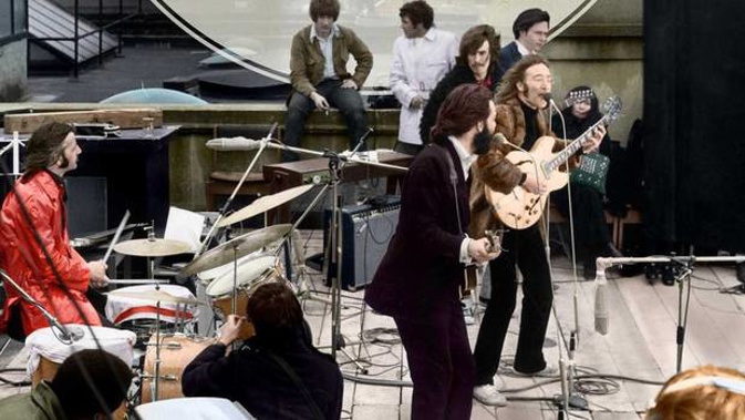 The Let It Be sessions concluded with the Beatles' last performance on a London rooftop.