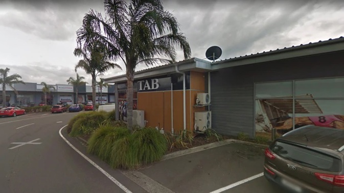 A baby was found unattended inside a car as his mother was at the TAB in Papamoa this morning. (Image / Google)