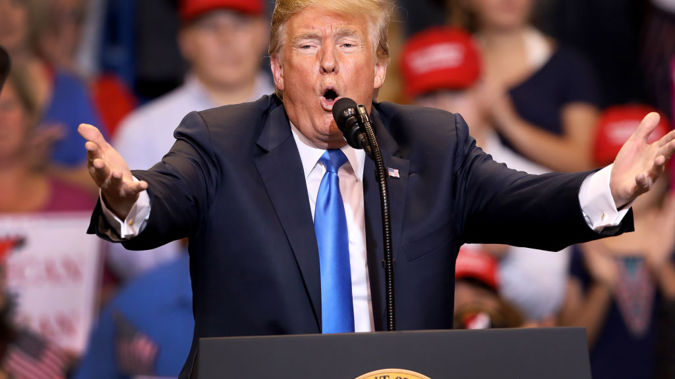 The Trump campaign is worried about a intra-party fight for the 2020 nomination. (Photo / Getty)