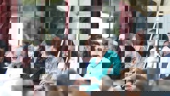 Prime Minister Jacinda Ardern and Naida Glavish at Te Whare Ruanga Marae for the Waitangi Day celebrations. Photo / John Stone