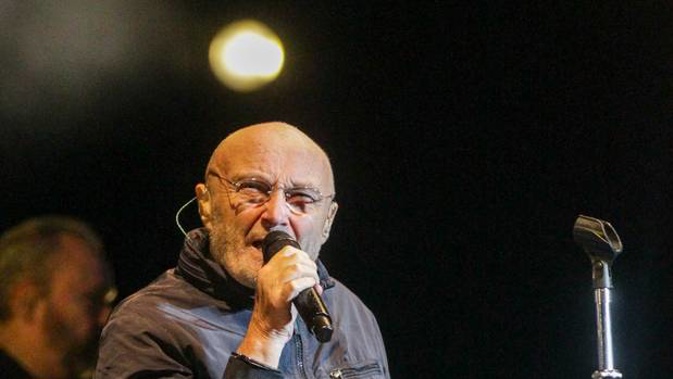 Phil Collins rocked Napier from his chair on Wednesday night. (Photo / Paul Taylor)