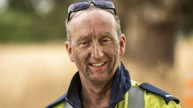 Steve Webster is currently one of hundreds of firefighters fighting the Nelson fires. (Photo / Supplied)
