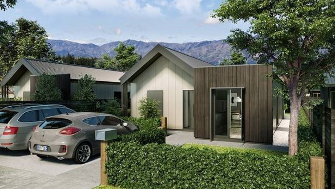 Six homes in the South Island town have not sold. (Photo / Supplied)