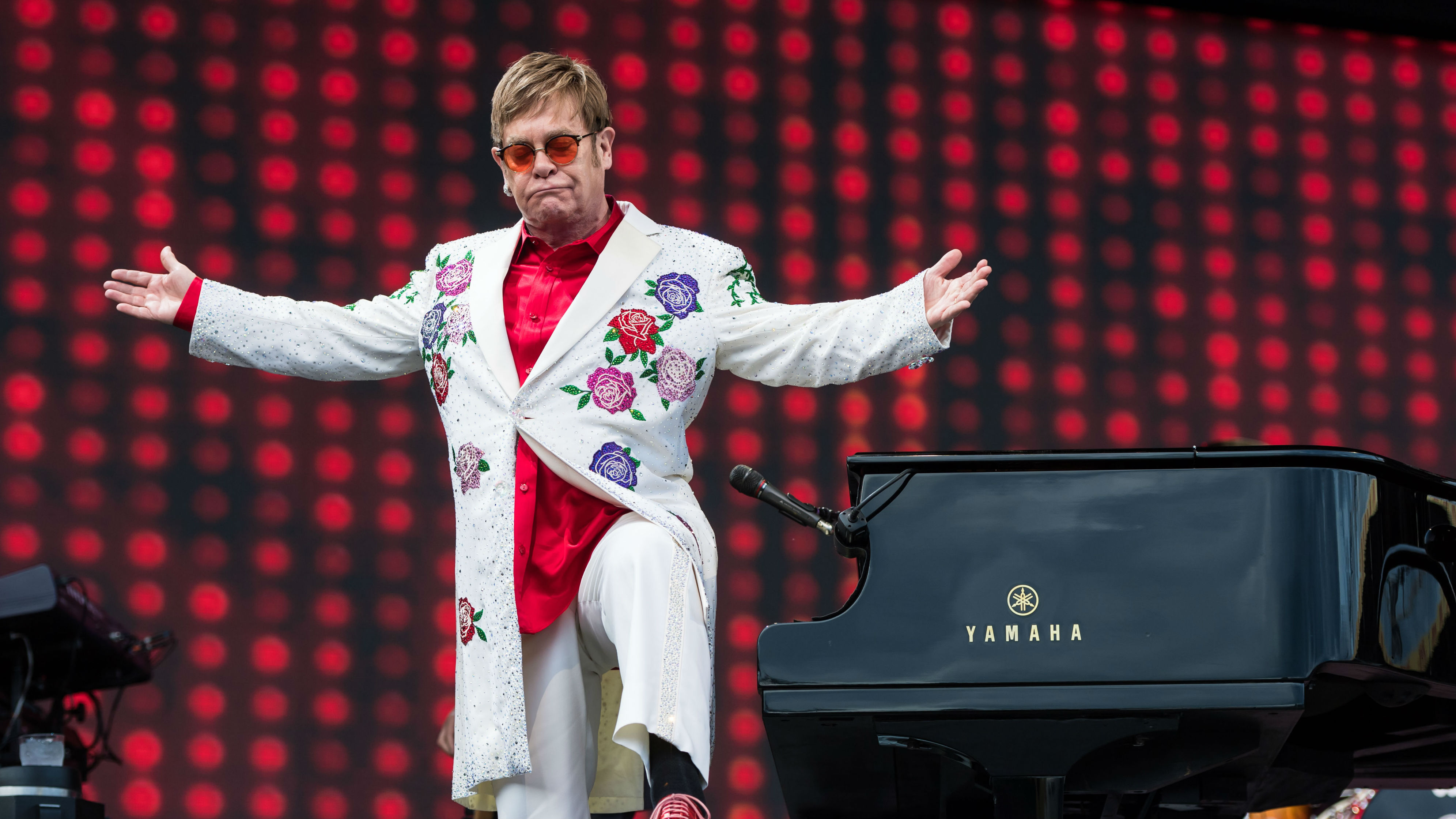 Tickets to Elton John's show at Mission Estate have been plagued with problems. (Photo / Getty)