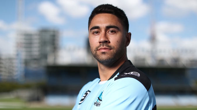 Shaun Johnson could miss the Sharks season opener or be forced out of the club completely depending on the outcome of the NRL's investigation into the Sharks salary cap woes. Photo / Getty Images.