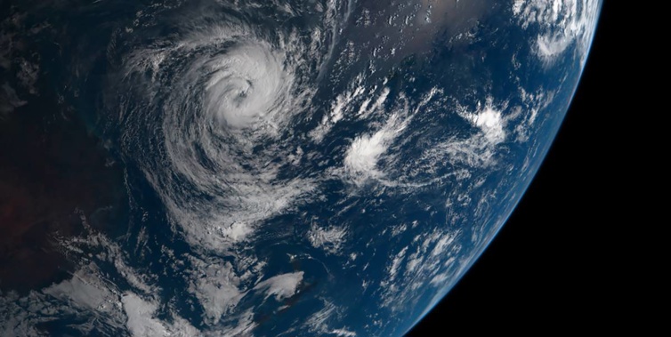 The cyclone is moving across the Pacific. (Photo / Supplied)