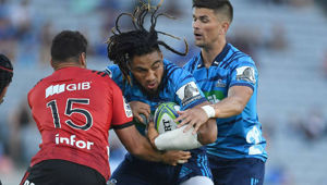 Ma'a Nonu is playing for the Blues again, but he hasn't helped them win just yet. (Photo / Getty)