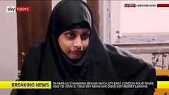 Should 19-year-old Shamima Begum be permitted to return to the comfort and care of Britain's taxpayers? Photo / Sky News