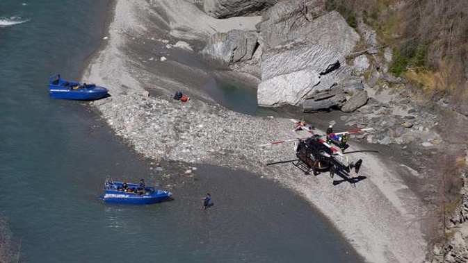 Nine people sustained injuries when the boat crashed this morning. Photo / James Allan