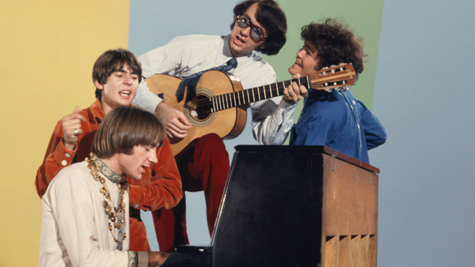 Mike Nesmith and fellow Monkees band member Mickey Dolenz are coming to New Zealand. (Photo / Getty)