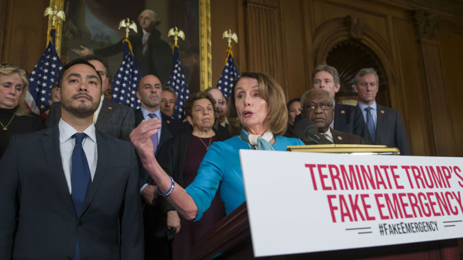 It is now up to the Republican-run Senate to make the next move. (Photo / AP)
