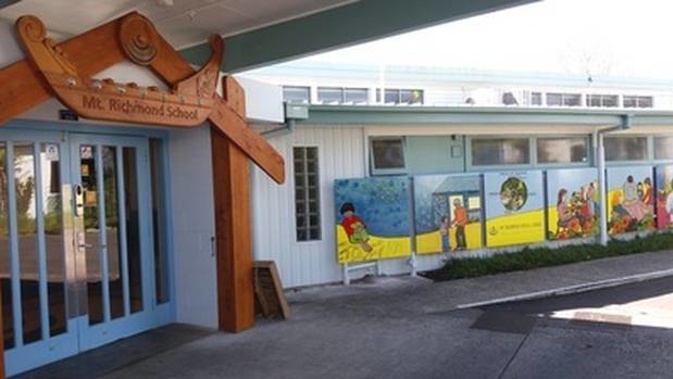 A former relief teacher at Mt Richmond Special School (pictured) has been deregistered after hitting a Down Syndrome boy with a plastic lizard. Photo / School website