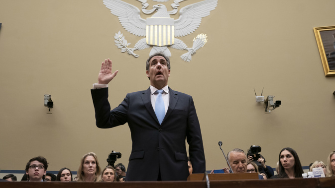 Michael Cohen has testified before the US Congress. (Photo / AP)