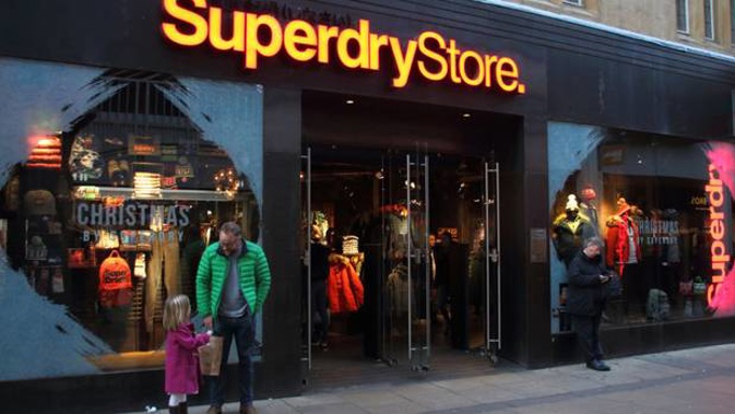 A Superdry store located in Cambridge, London. Photo / Supplied