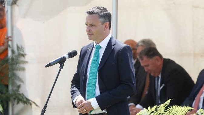 Green Party co-leader James Shaw.