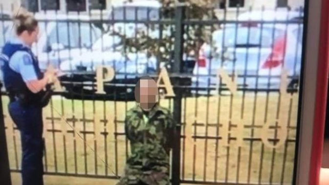 Stephen Millar says he was wrongfully arrested because he wore camouflage clothing. Photo / supplied