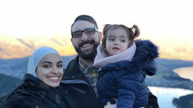 Givealittle pages for Christchurch mosque shooting victims, including one for the family of Atta Elayyan (centre) have raised more than $6 million. Photo / Supplied
