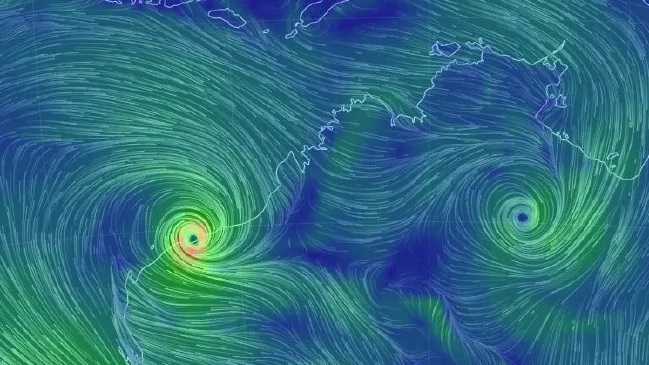 Cyclone Veronica has blasted Western Australia, but no damage yet. (Photo / Supplied)