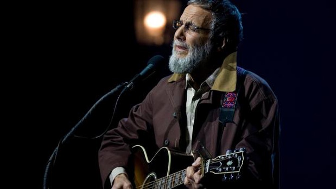 Yusuf Islam, formerly known as Cat Stevens, performs. Photo / File